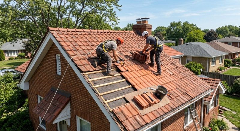 Tile Roof Repair in Trumbull County, OH