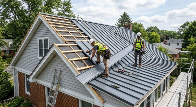 Tin Roof Installation in Meadville, PA