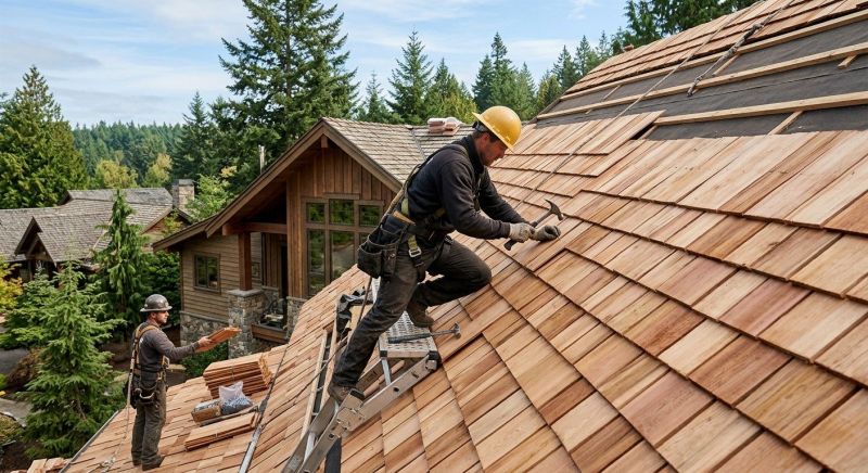 Wood Roofing Installation in Trumbull County, OH