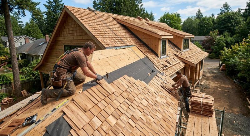 Wood Roofing Installation in Vienna, OH