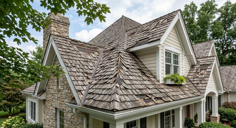 Wood Shake Roof Repair in Brookfield, OH