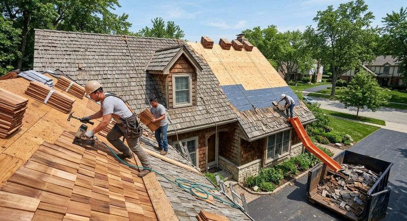 Wood Shingle Roof Replacement in Mercer County, PA