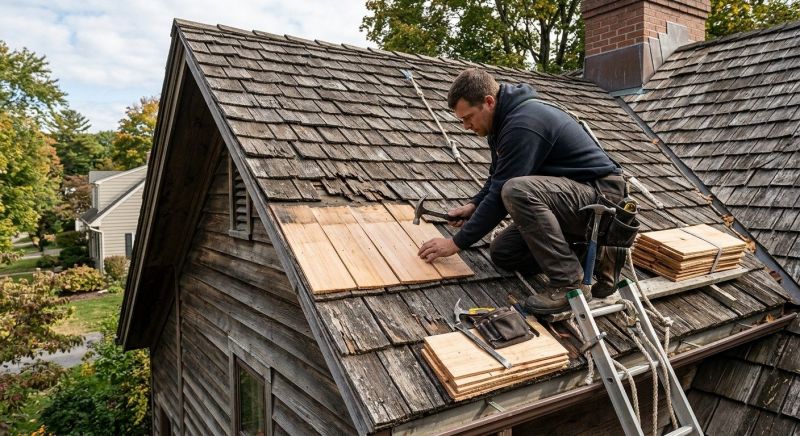 Wood Shingles Repair in Andover, OH