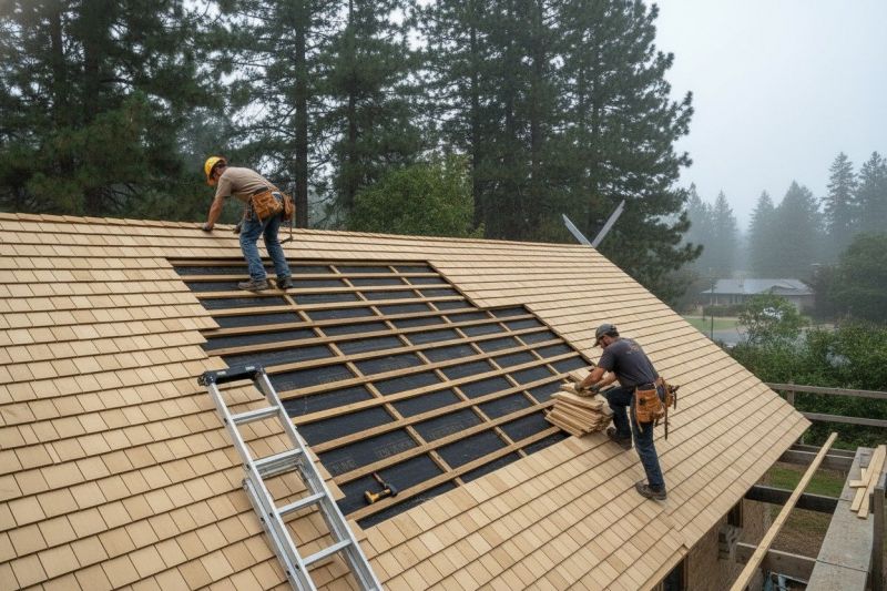 Wood Shingles Repair in Volant, PA